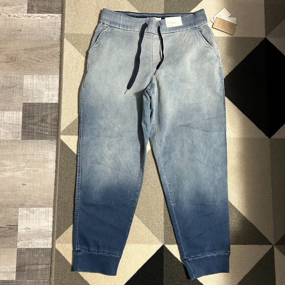 NWT Jessica Simpson Absolute Flex Denim Pull-on Joggers Women's L - Picture 2 of 11